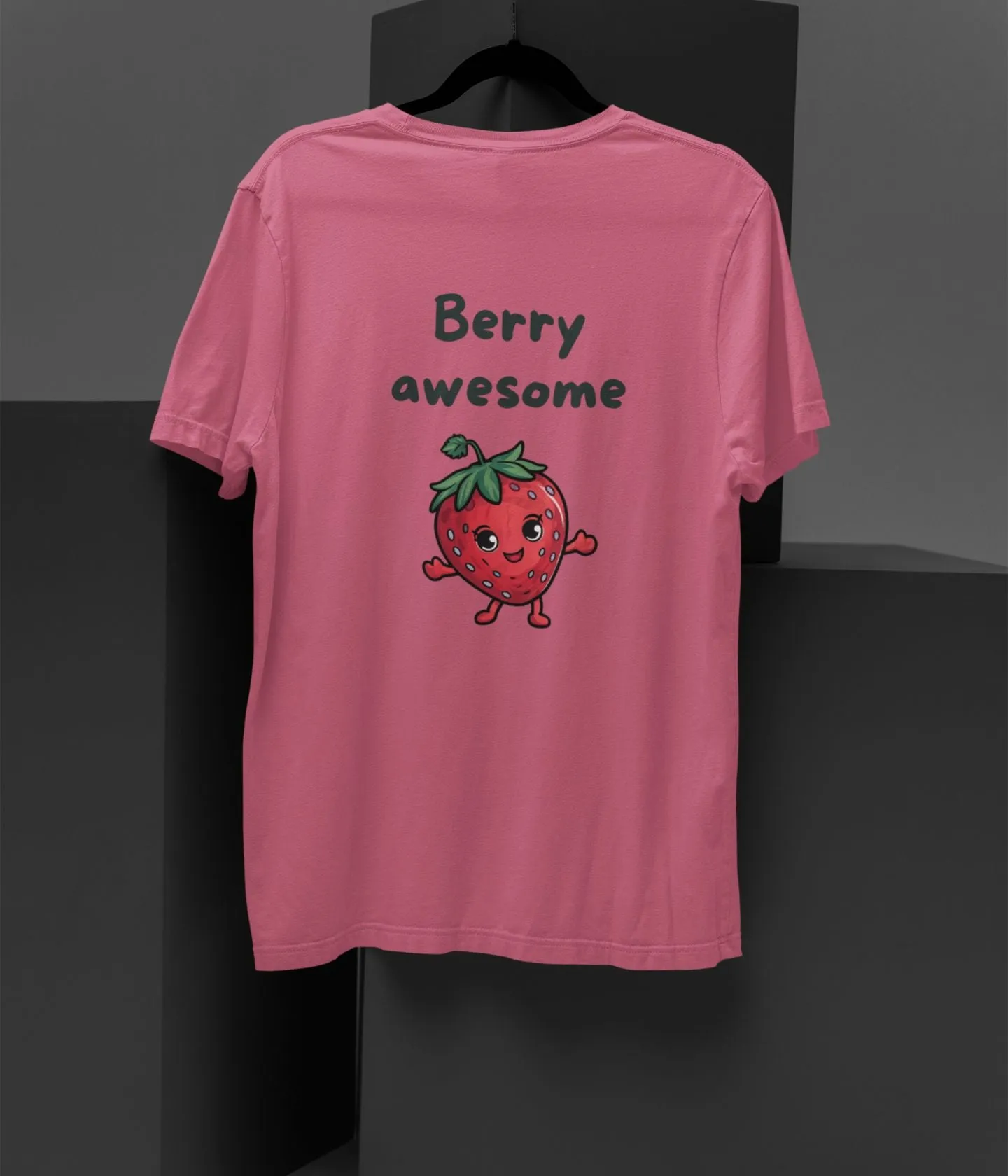 Berry Awesome - Terry Oversized T-Shirt