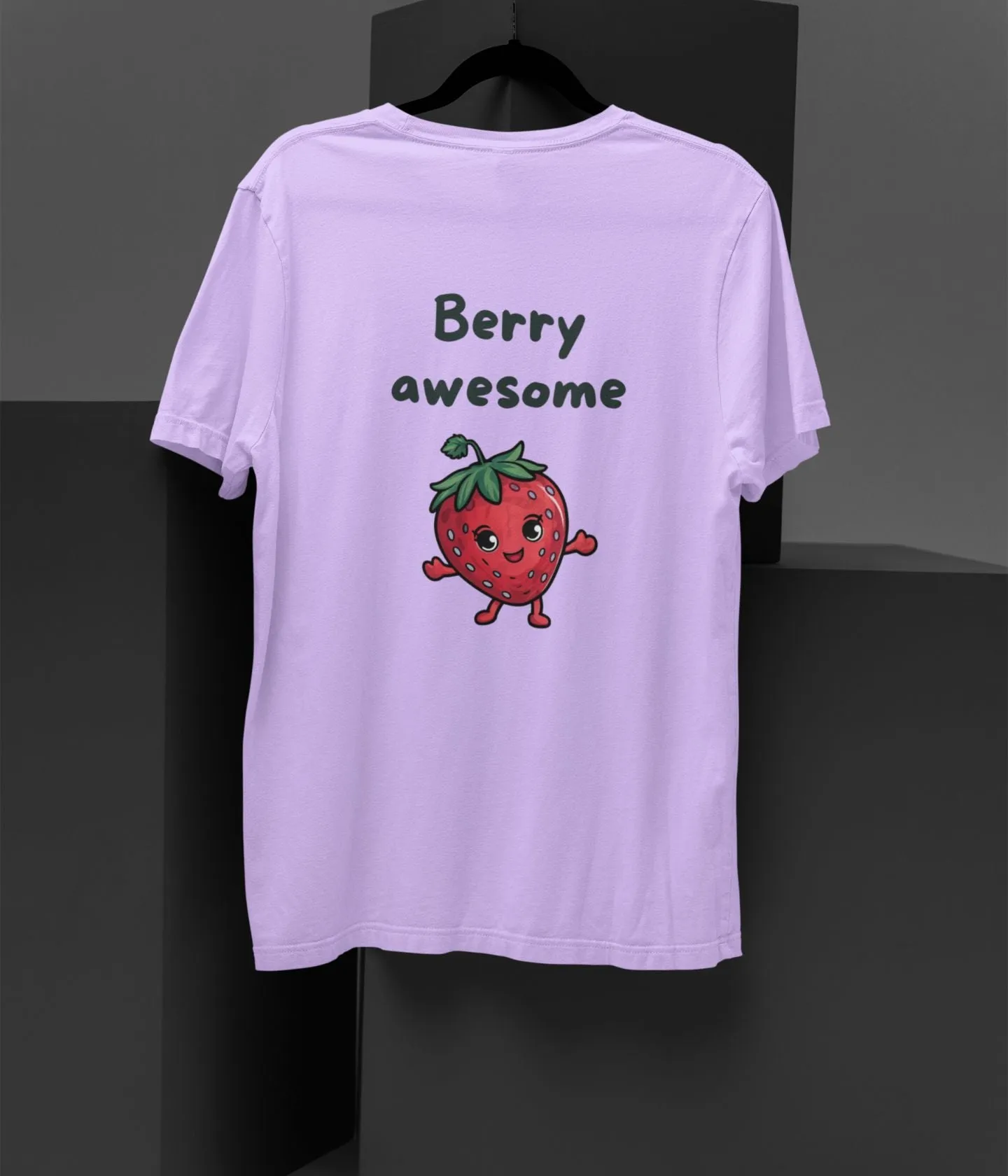 Berry Awesome - Terry Oversized T-Shirt