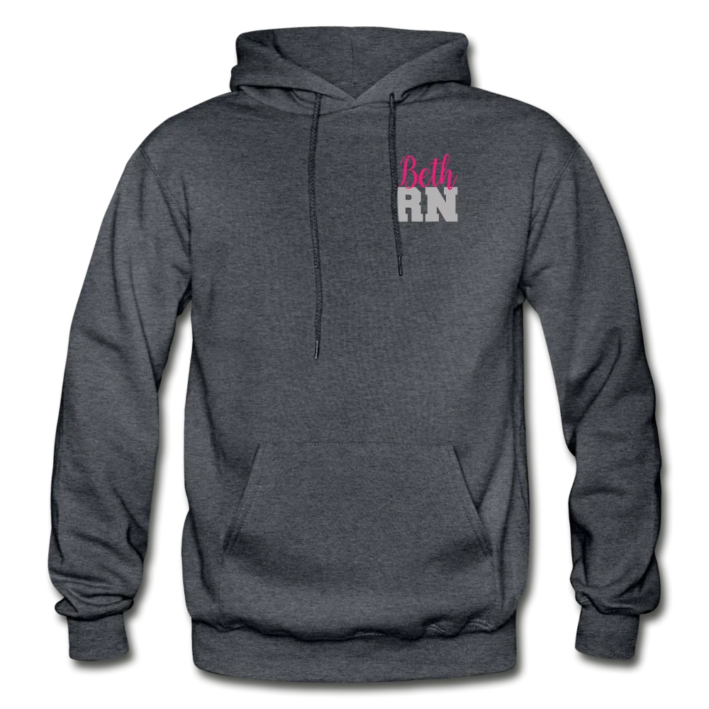 Beth RN Nurse Flag Gildan Heavy Blend Adult Hoodie