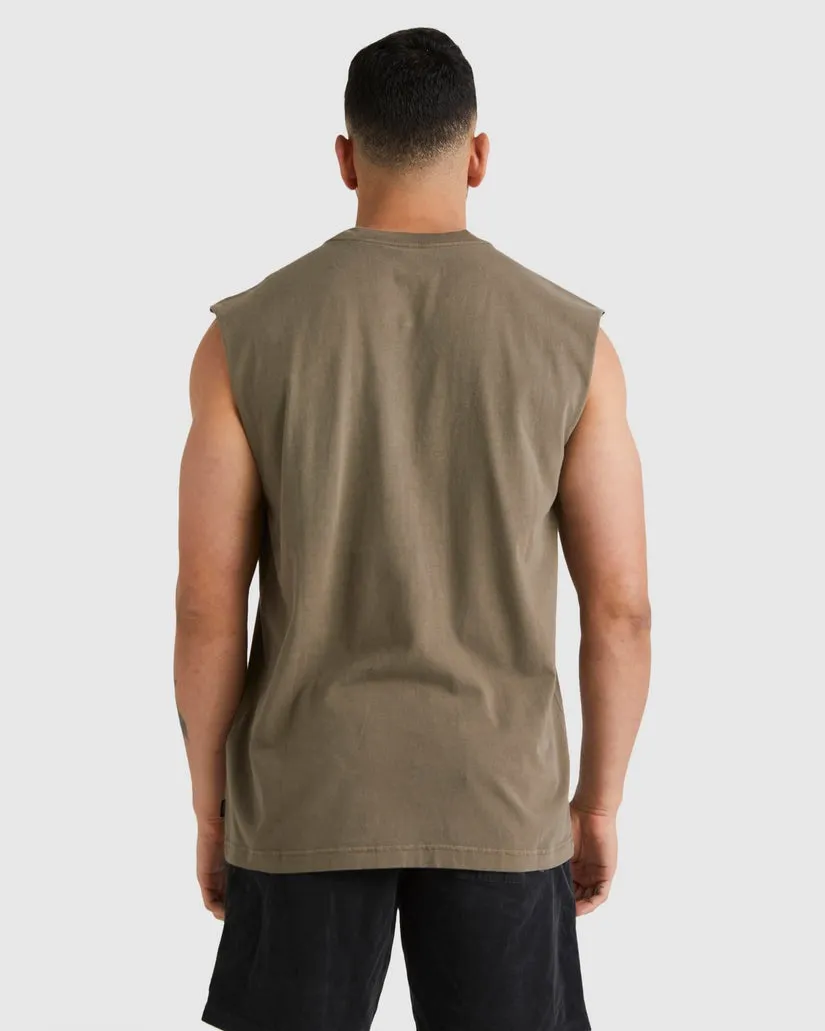 Big RVCA Washed Muscle