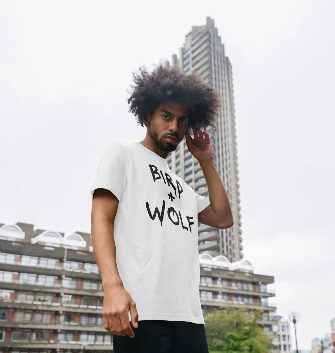 Bird   Wolf Graffiti Relaxed T Shirt