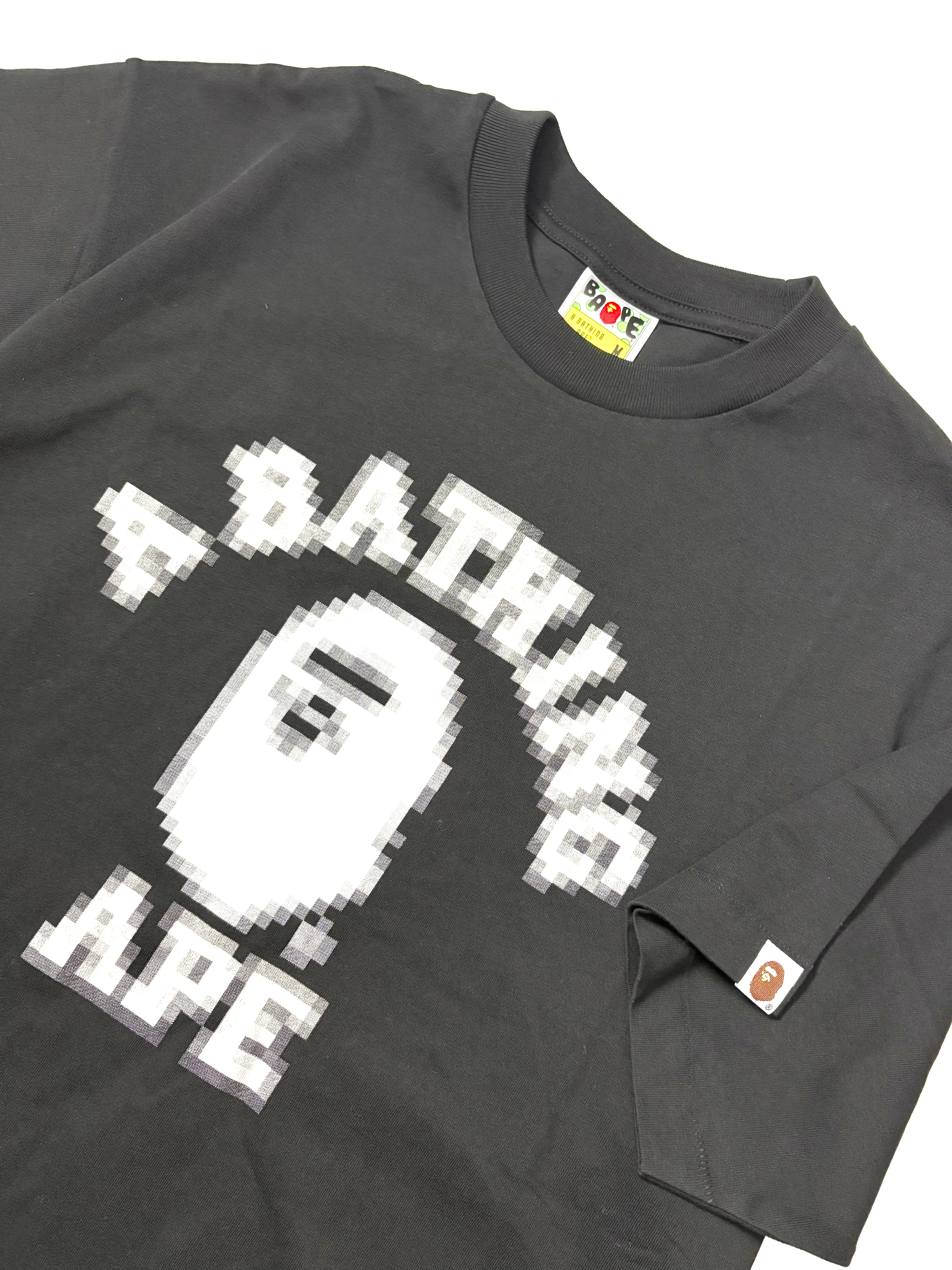 Black Pixel College Relaxed Fit T-Shirt