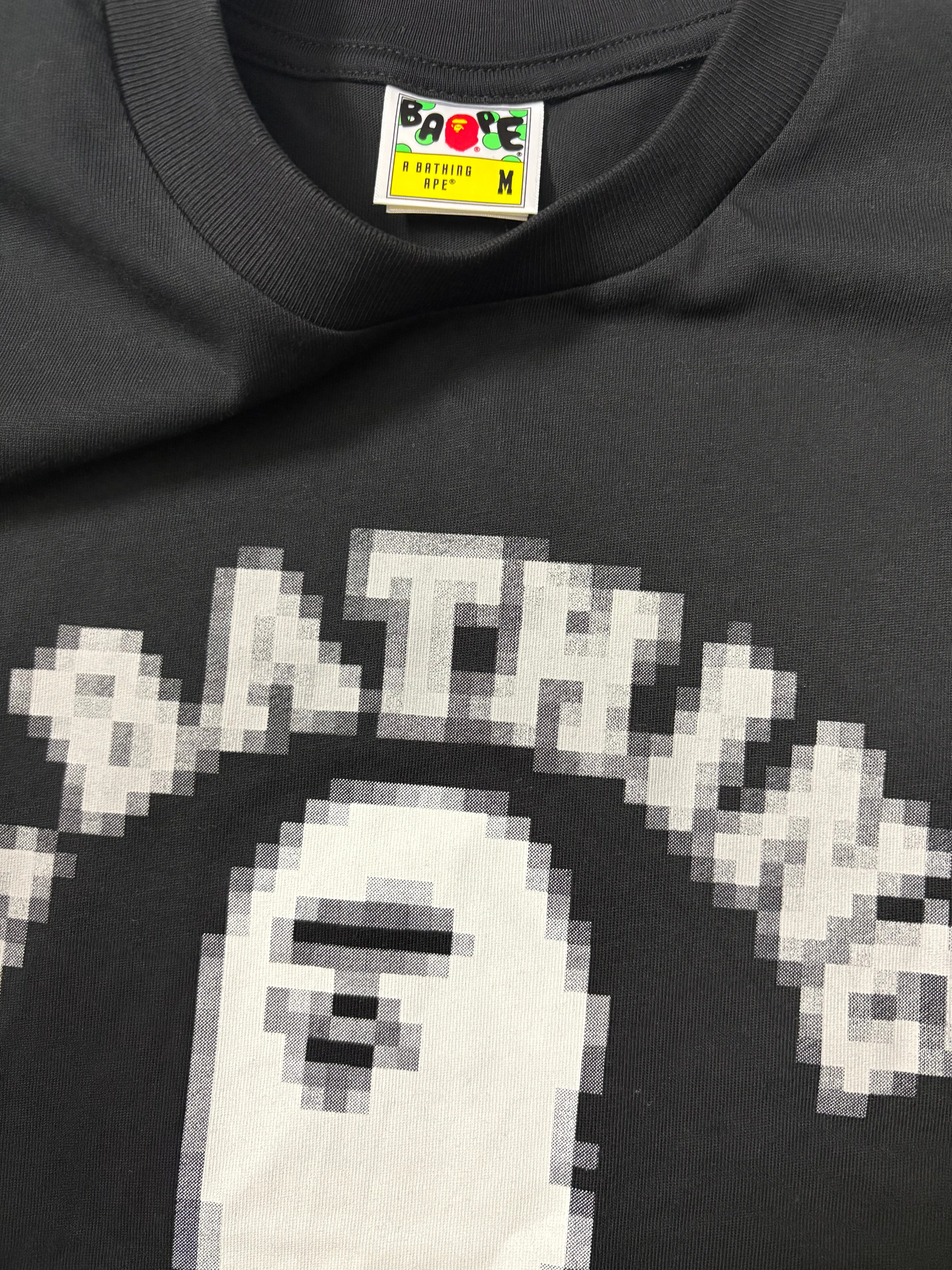 Black Pixel College Relaxed Fit T-Shirt