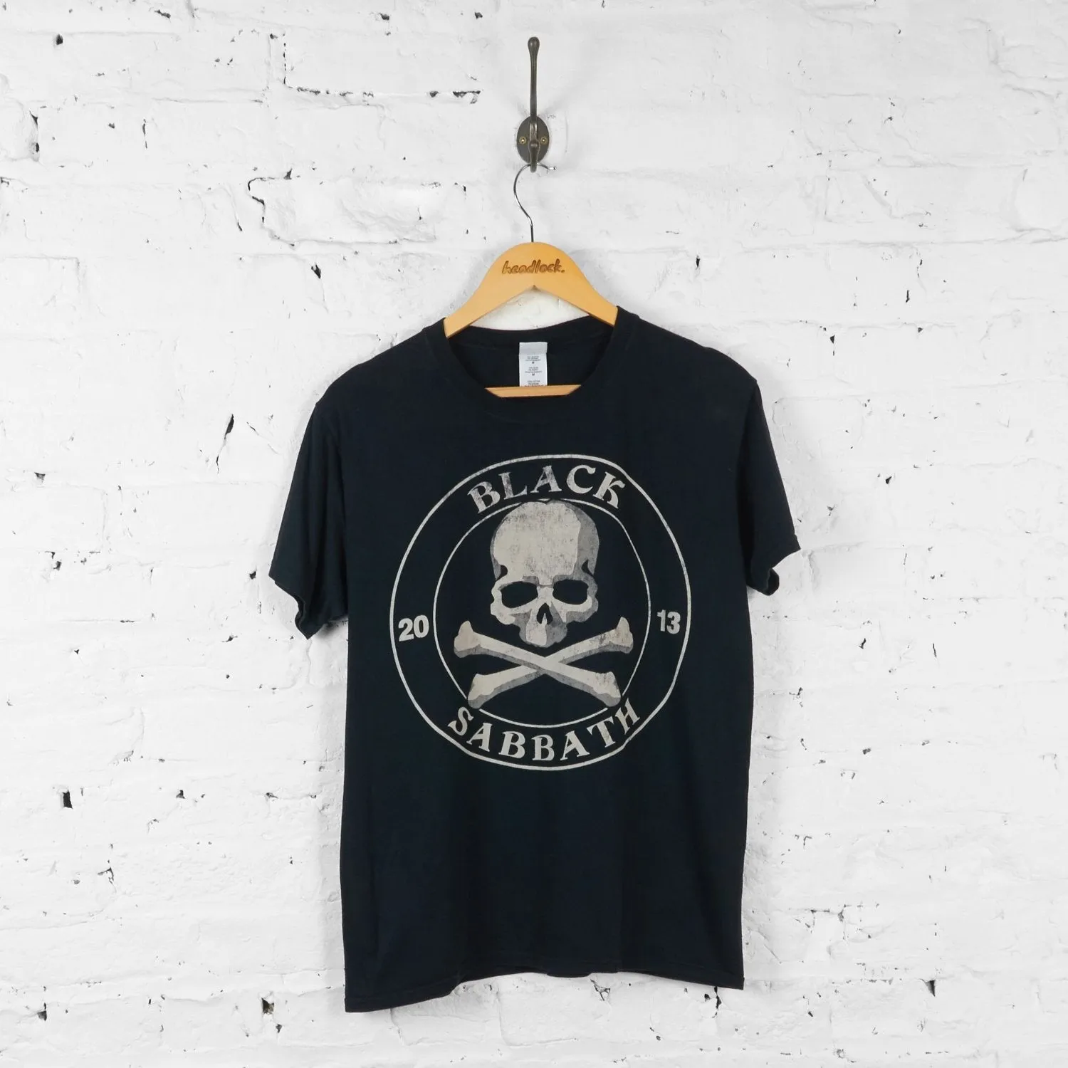 Black Sabbath 2013 Tour T Shirt - Black - M