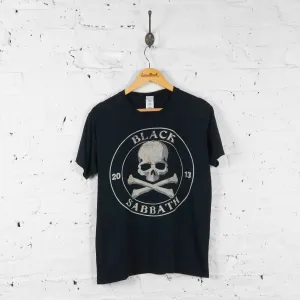Black Sabbath 2013 Tour T Shirt - Black - M