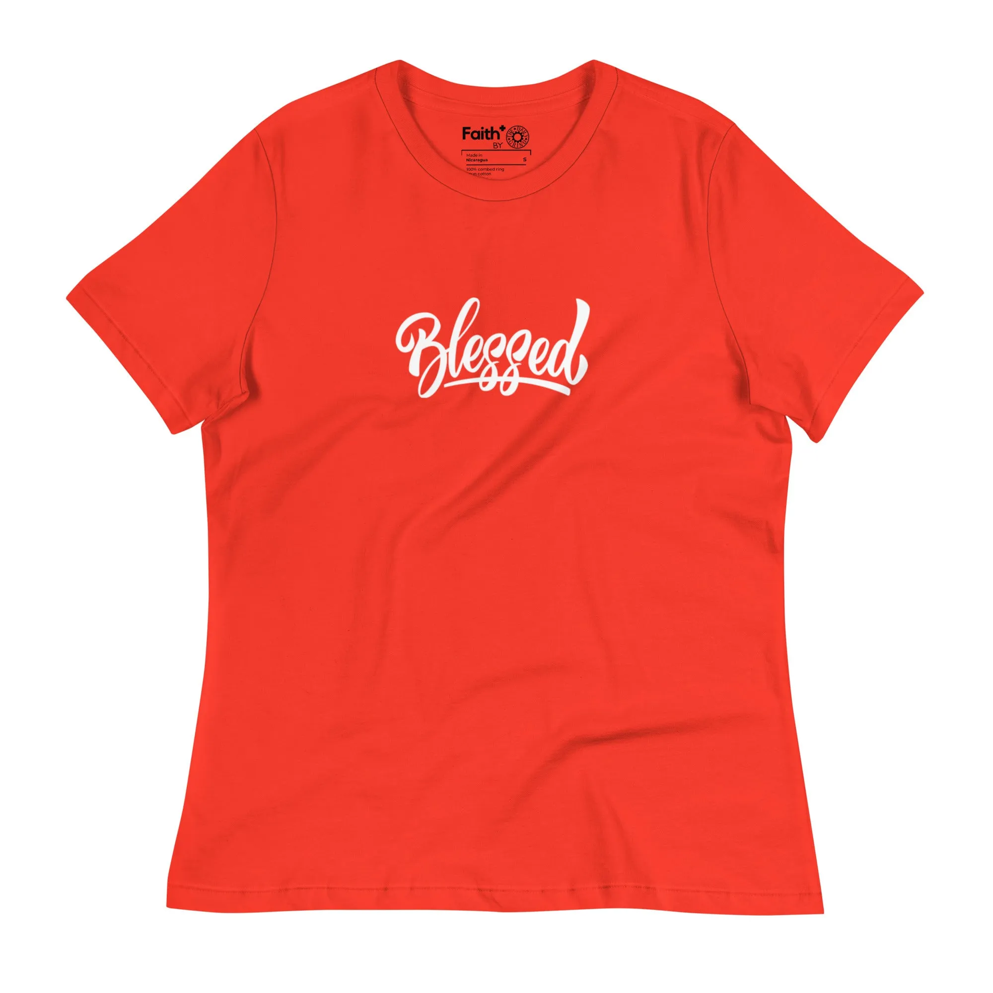Blessed (white) Women's Relaxed T-Shirt