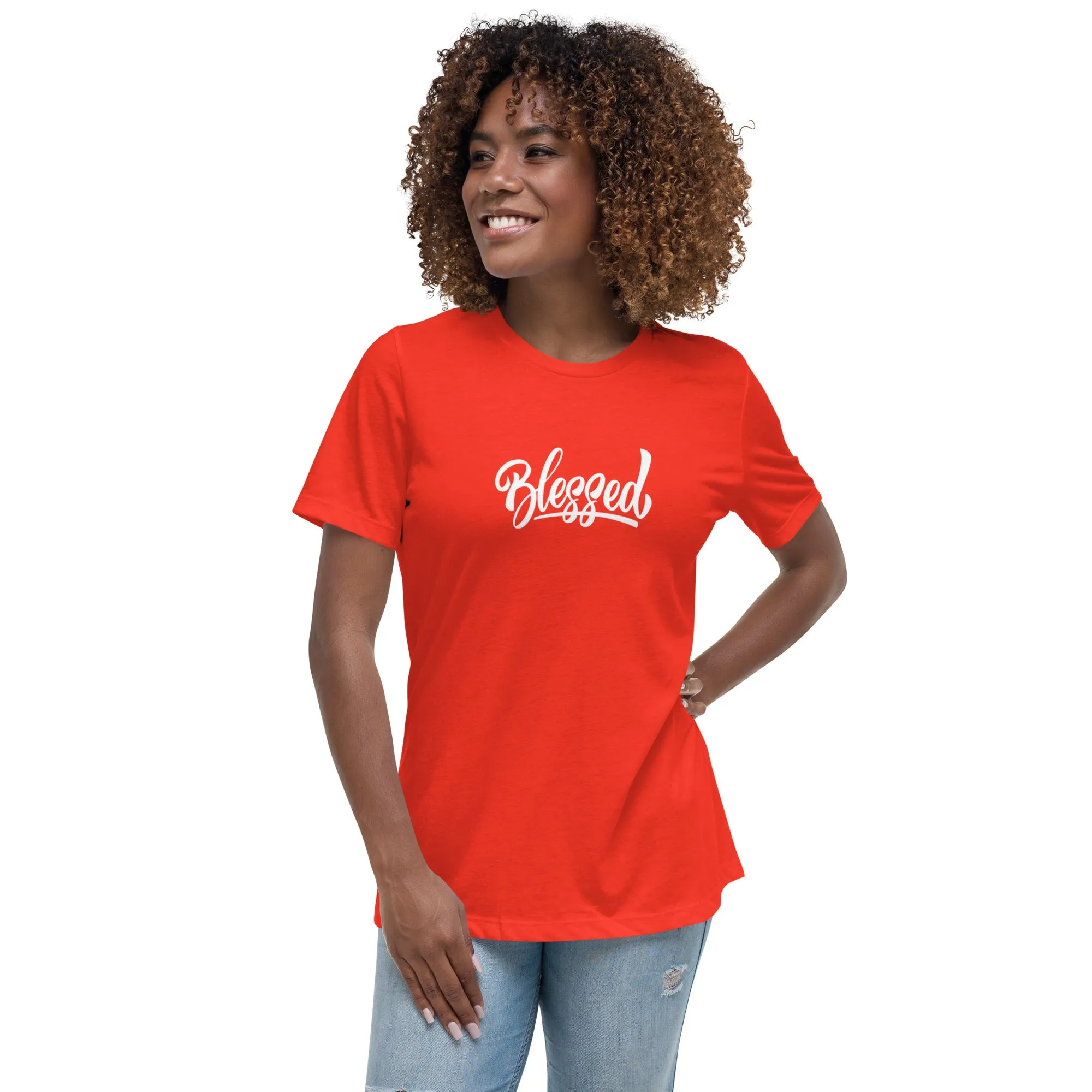 Blessed (white) Women's Relaxed T-Shirt