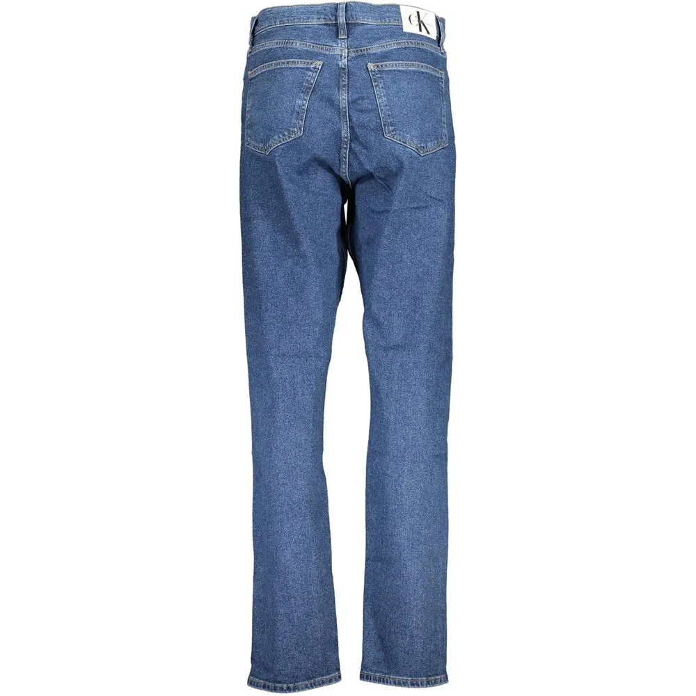 Blue Cotton Jeans & Pant