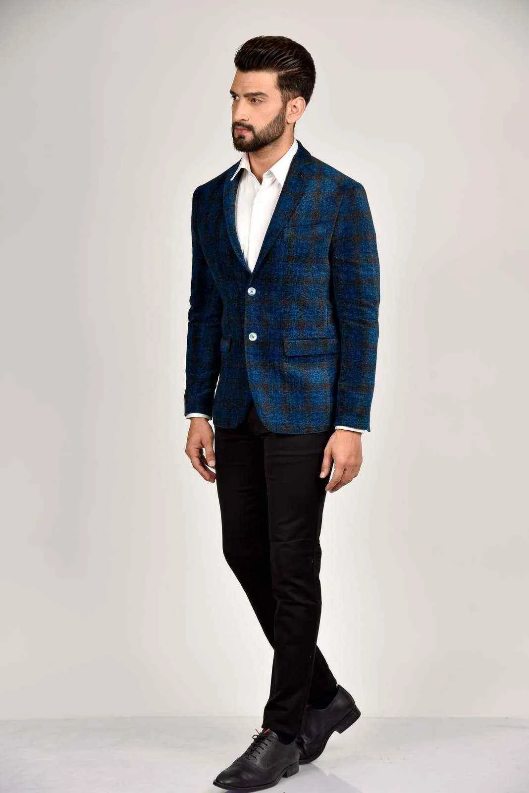 Blue Velvet Blazer