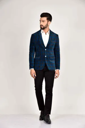 Blue Velvet Blazer