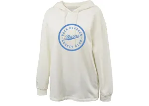 Boch Blazers Pennant White Womans Hoodie