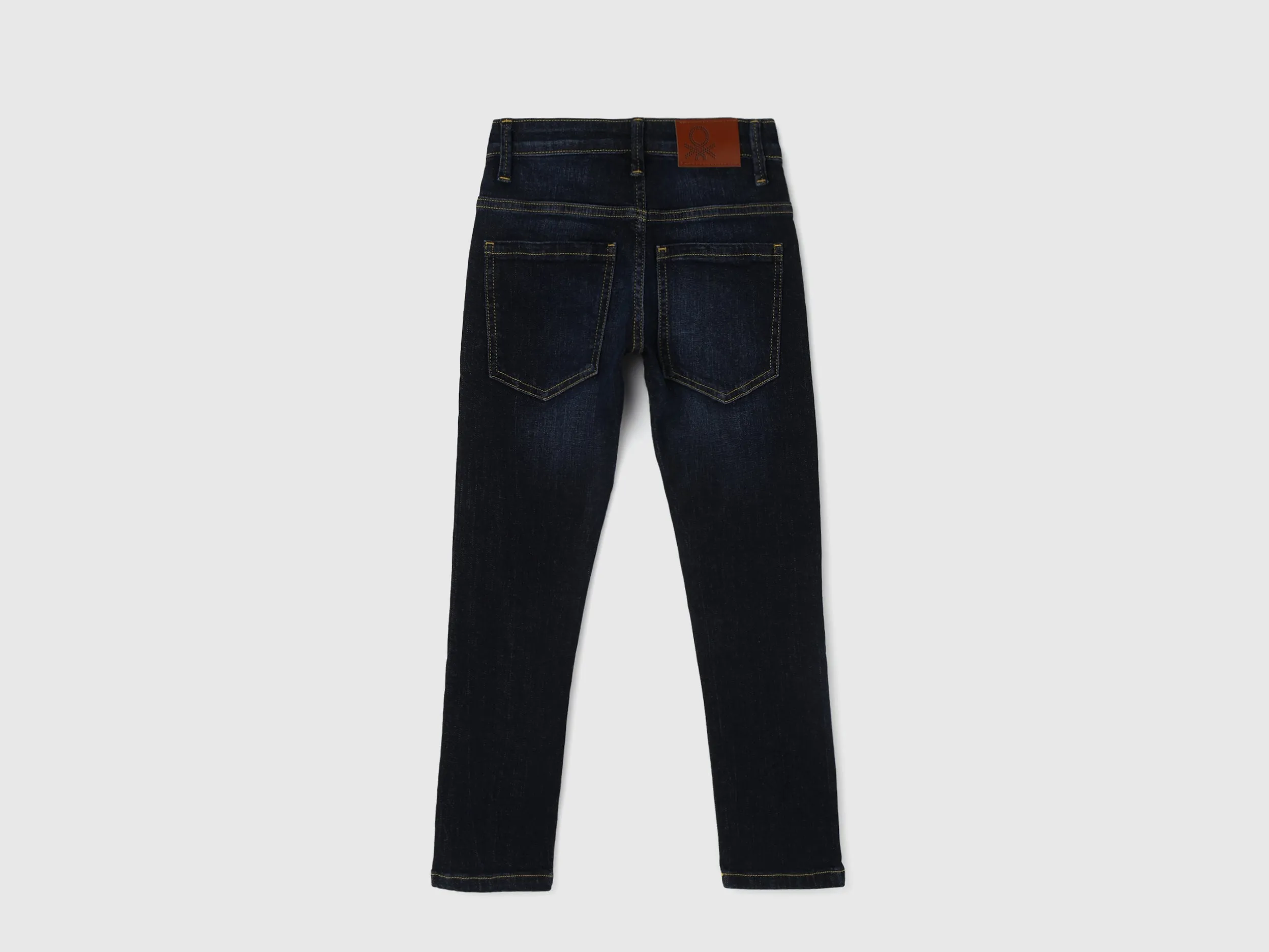 Boy's Solid Slim Fit Jeans