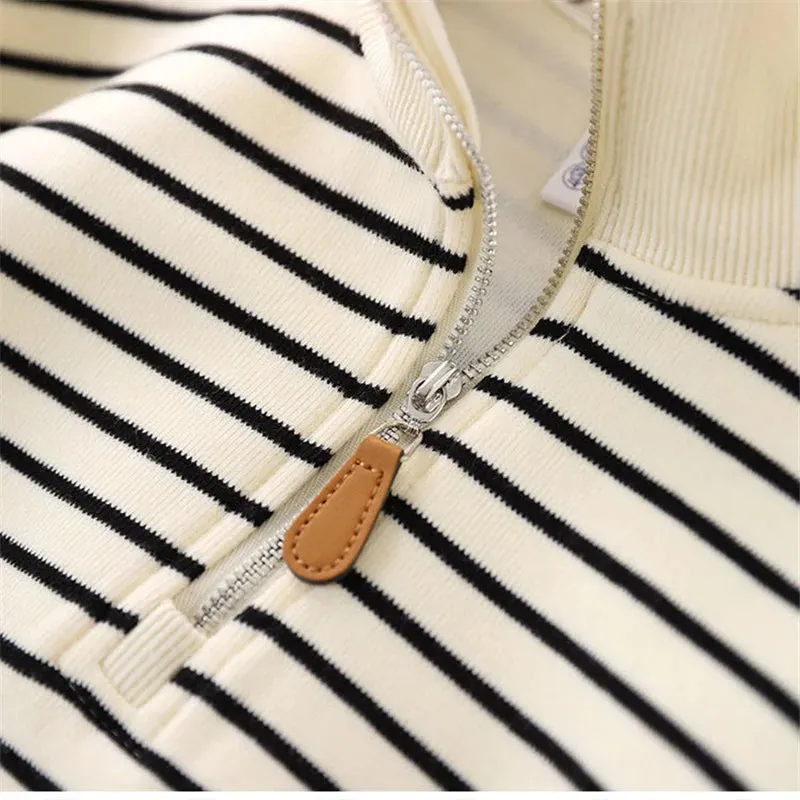 Boys Stripes Sweatshirt for Spring