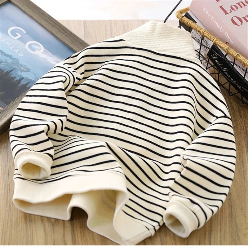 Boys Stripes Sweatshirt for Spring