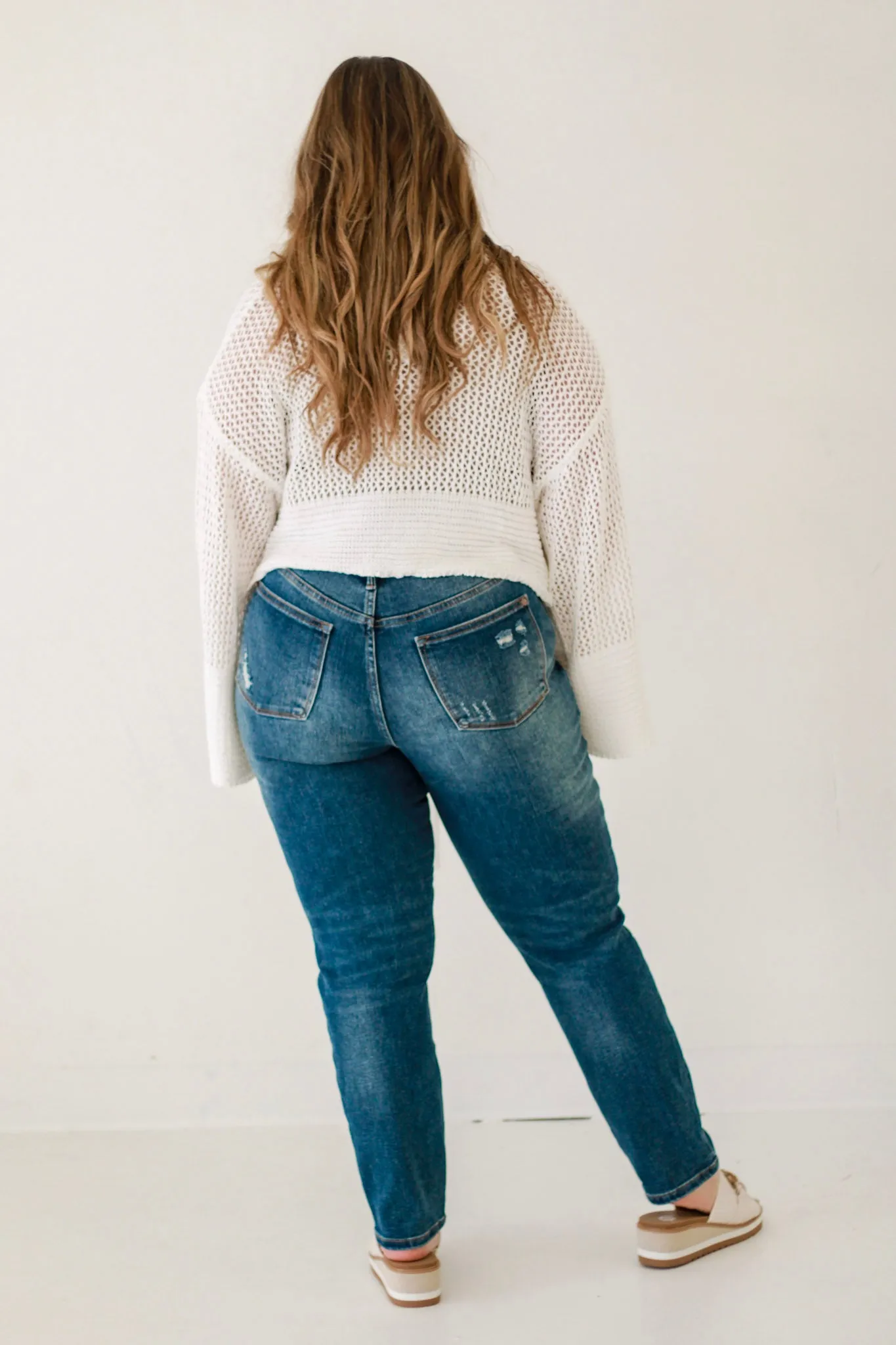 Break It Down Judy Blue Slim Fit Jeans in Dark Wash