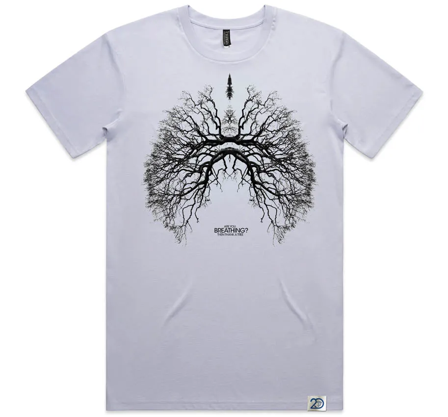 Breathing Mens T Powder Grey