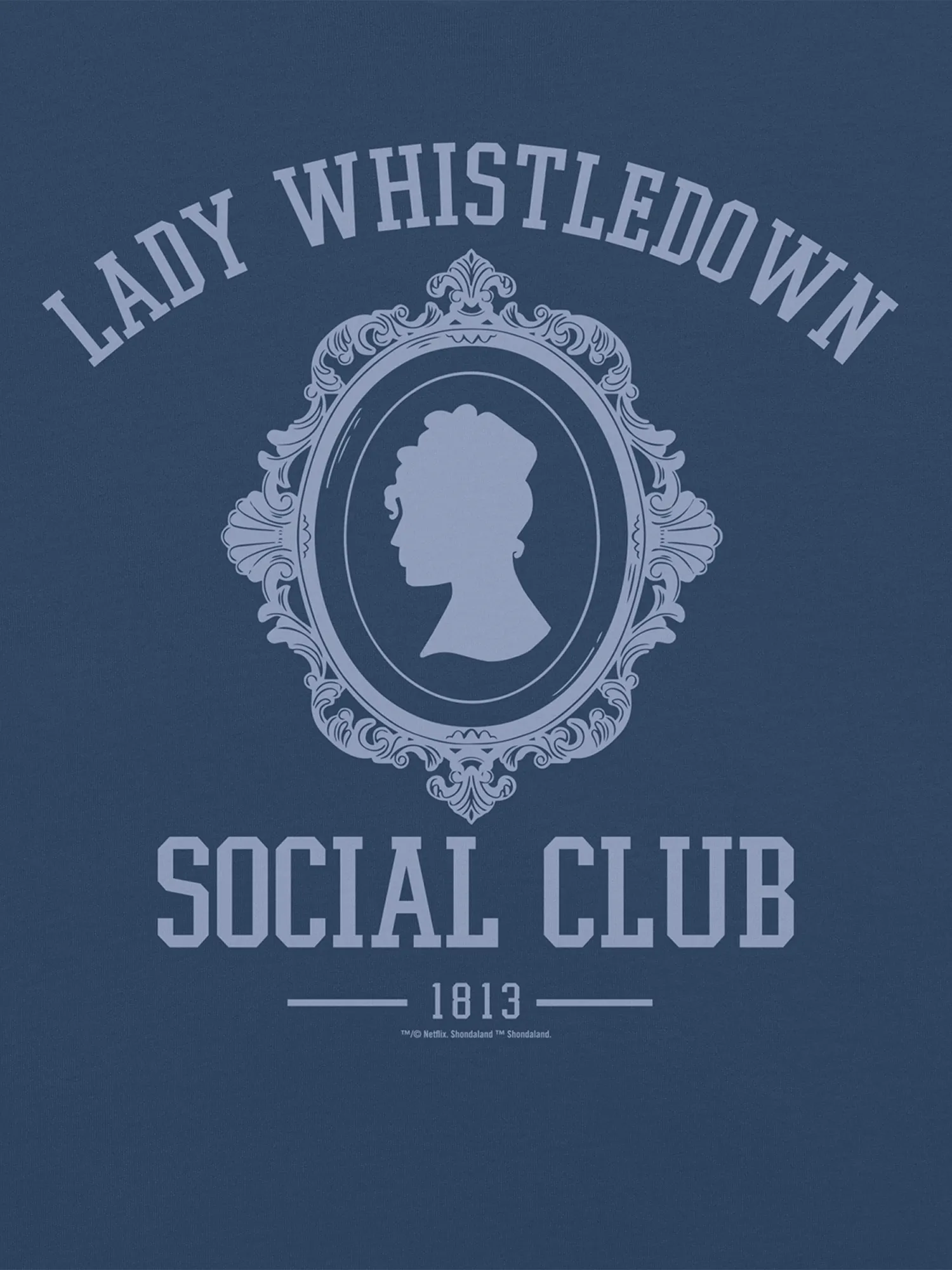 Bridgerton Lady Whistledown Social Club Comfort Colors T-Shirt