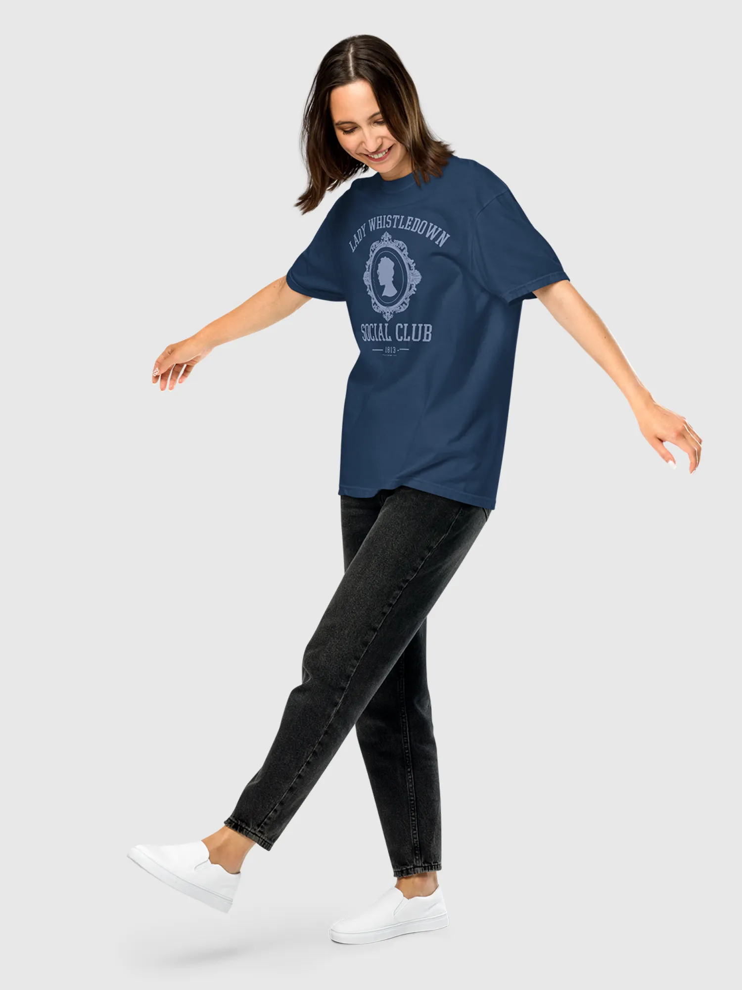 Bridgerton Lady Whistledown Social Club Comfort Colors T-Shirt