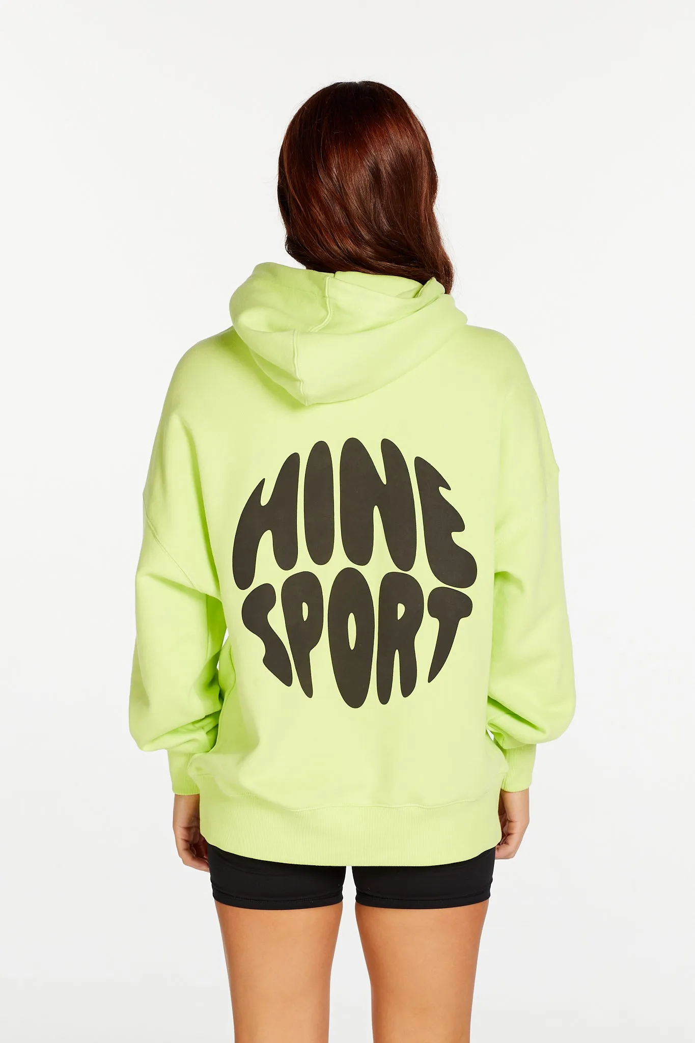 BRIGHTS OVERSIZED HOODIE LIME