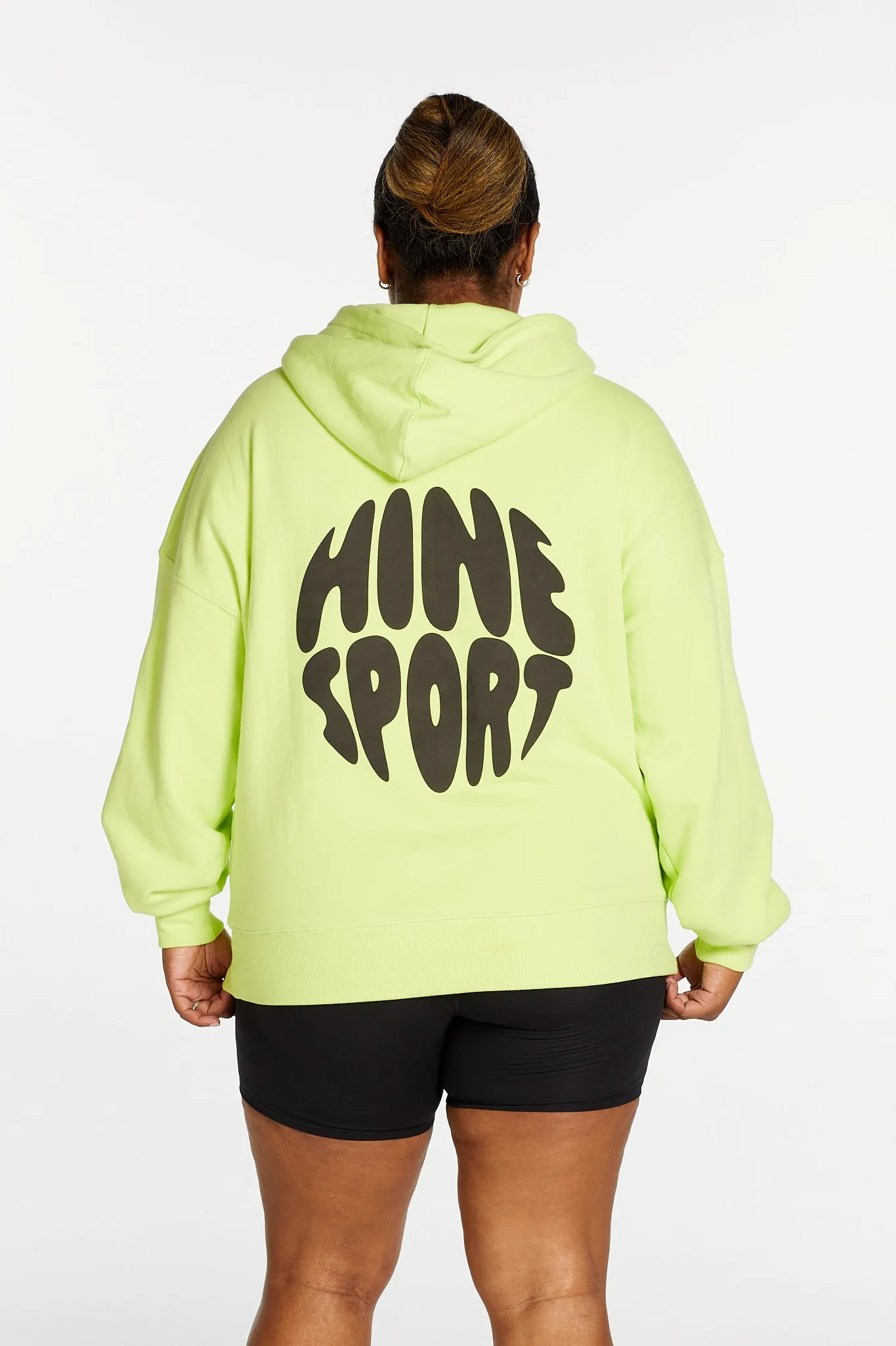 BRIGHTS OVERSIZED HOODIE LIME