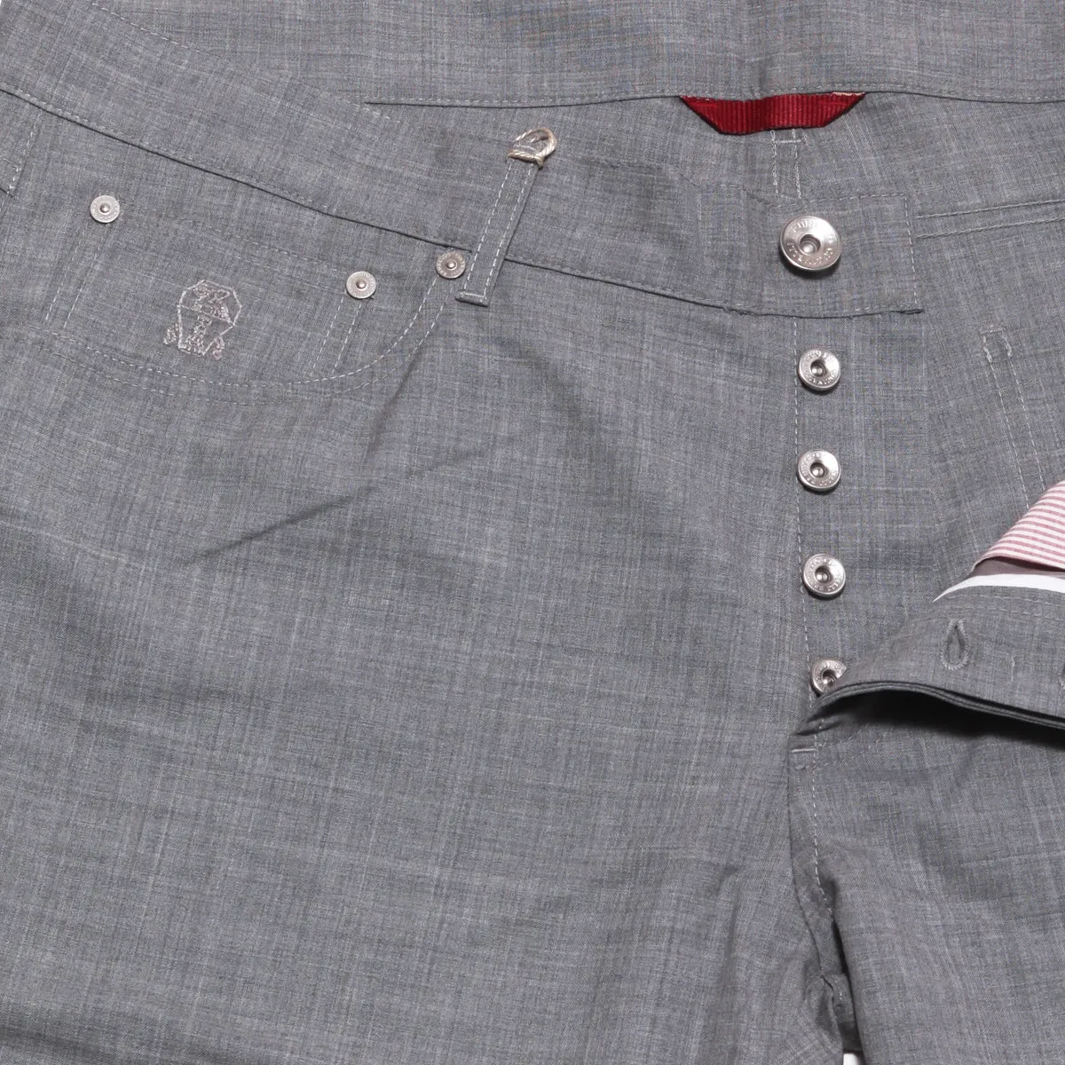 Brunello Cucinelli Gray Jeans - Slim
