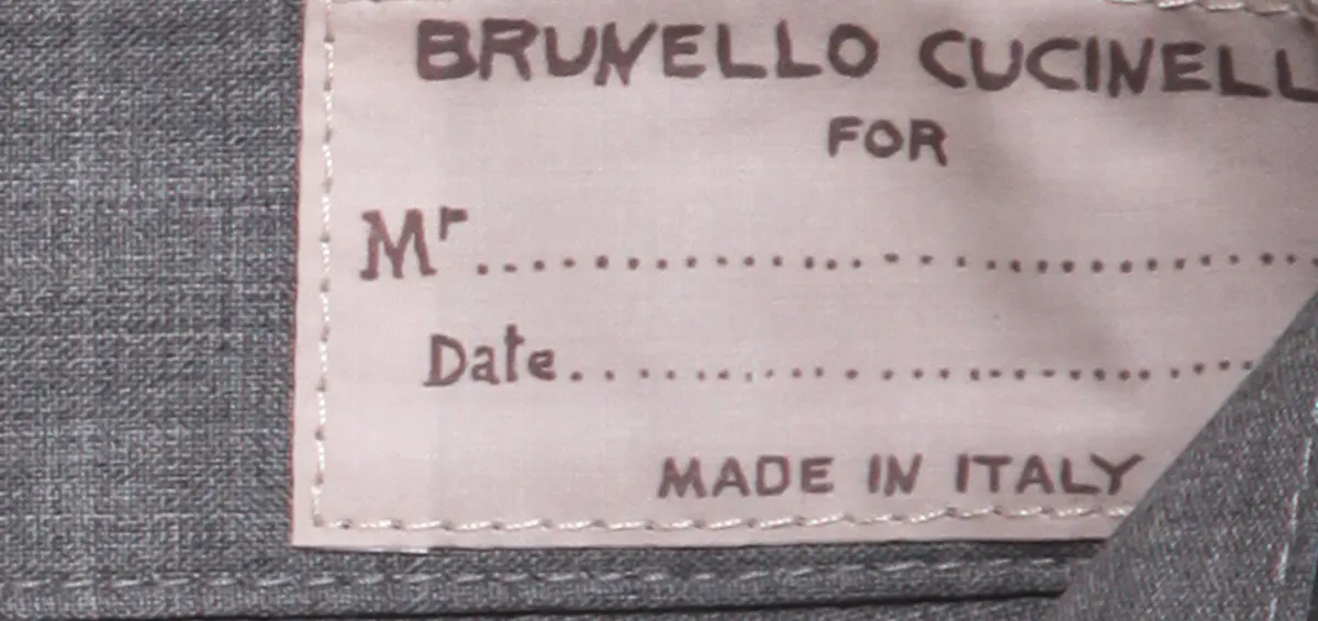 Brunello Cucinelli Gray Jeans - Slim