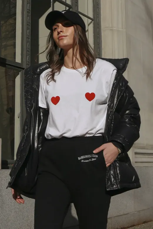 Brunette The Label - Clasic Tee | Double Heart