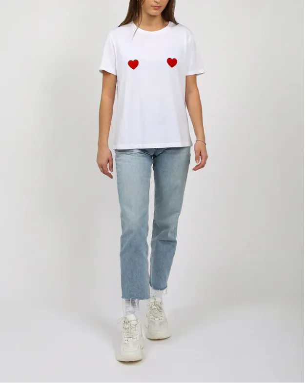 Brunette The Label - Clasic Tee | Double Heart