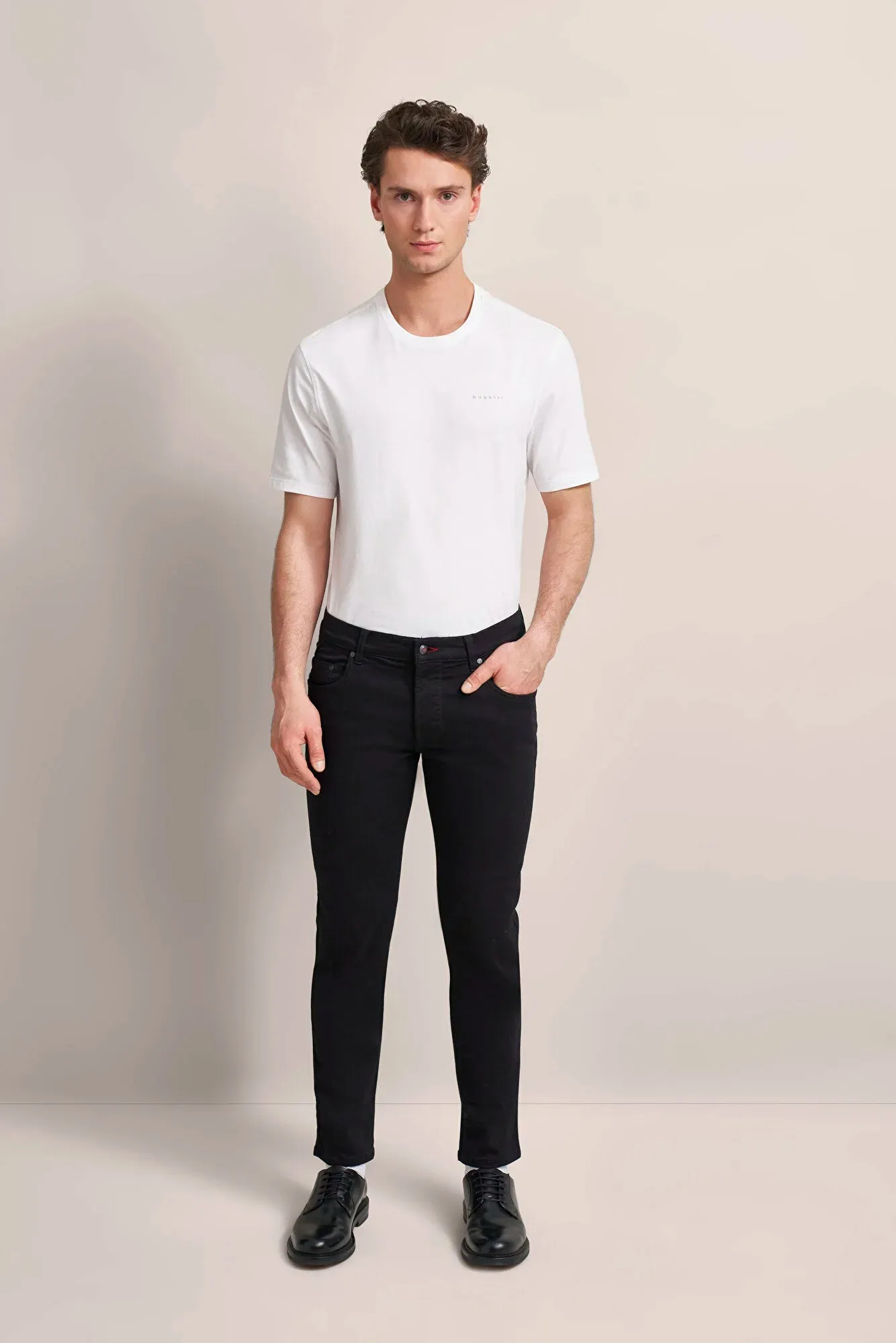 Bugatti Flexcity Stretch Black Jeans