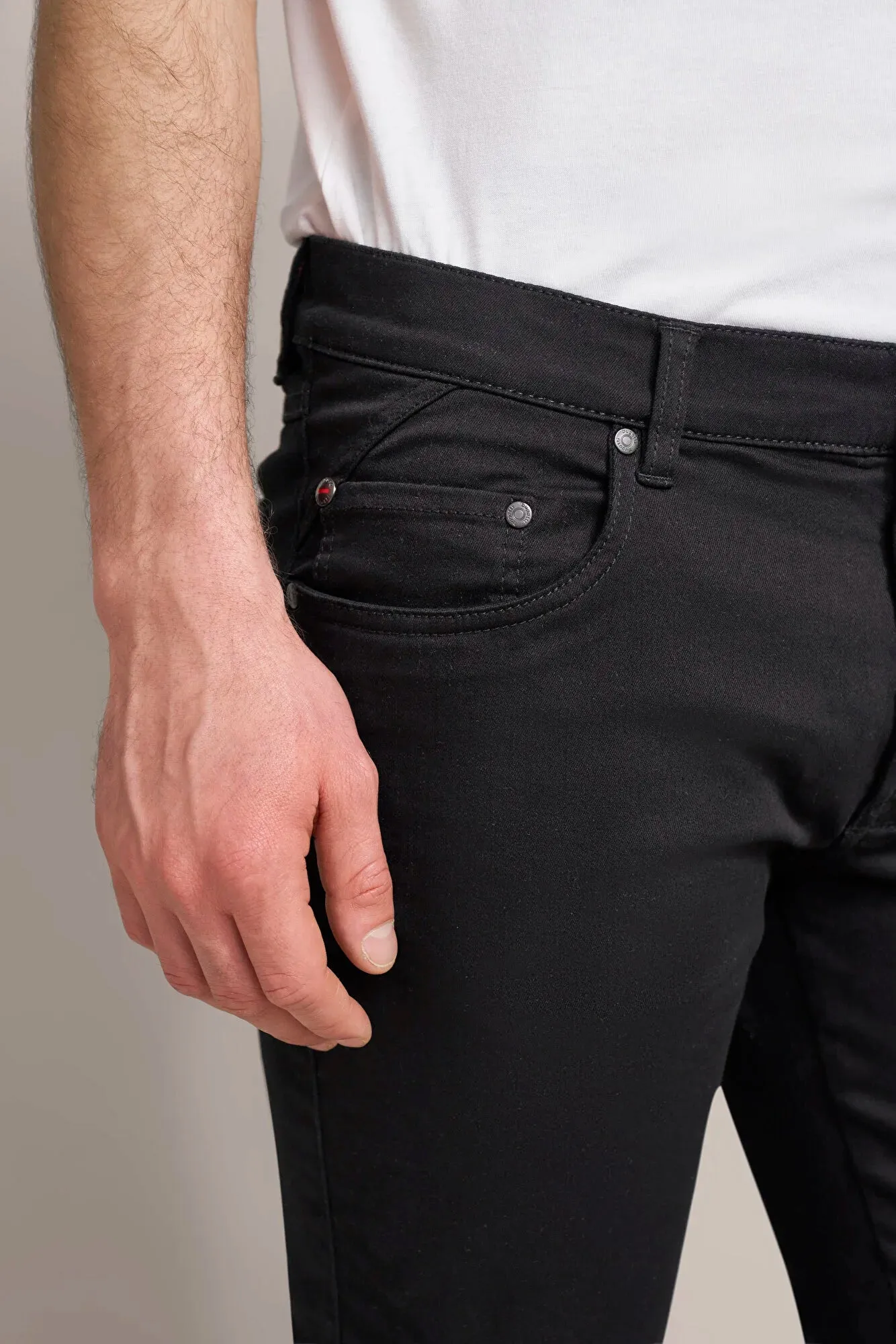Bugatti Flexcity Stretch Black Jeans