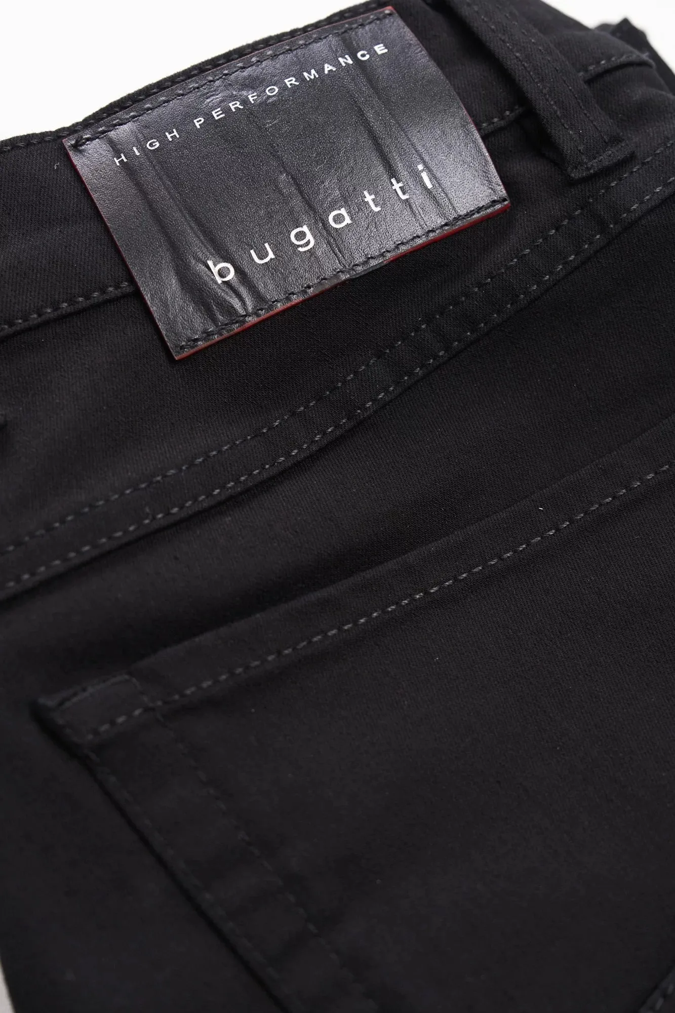 Bugatti Flexcity Stretch Black Jeans