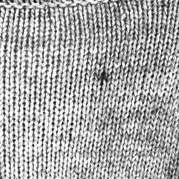 Callahan Boxy Wool Sweater Grey size Small
