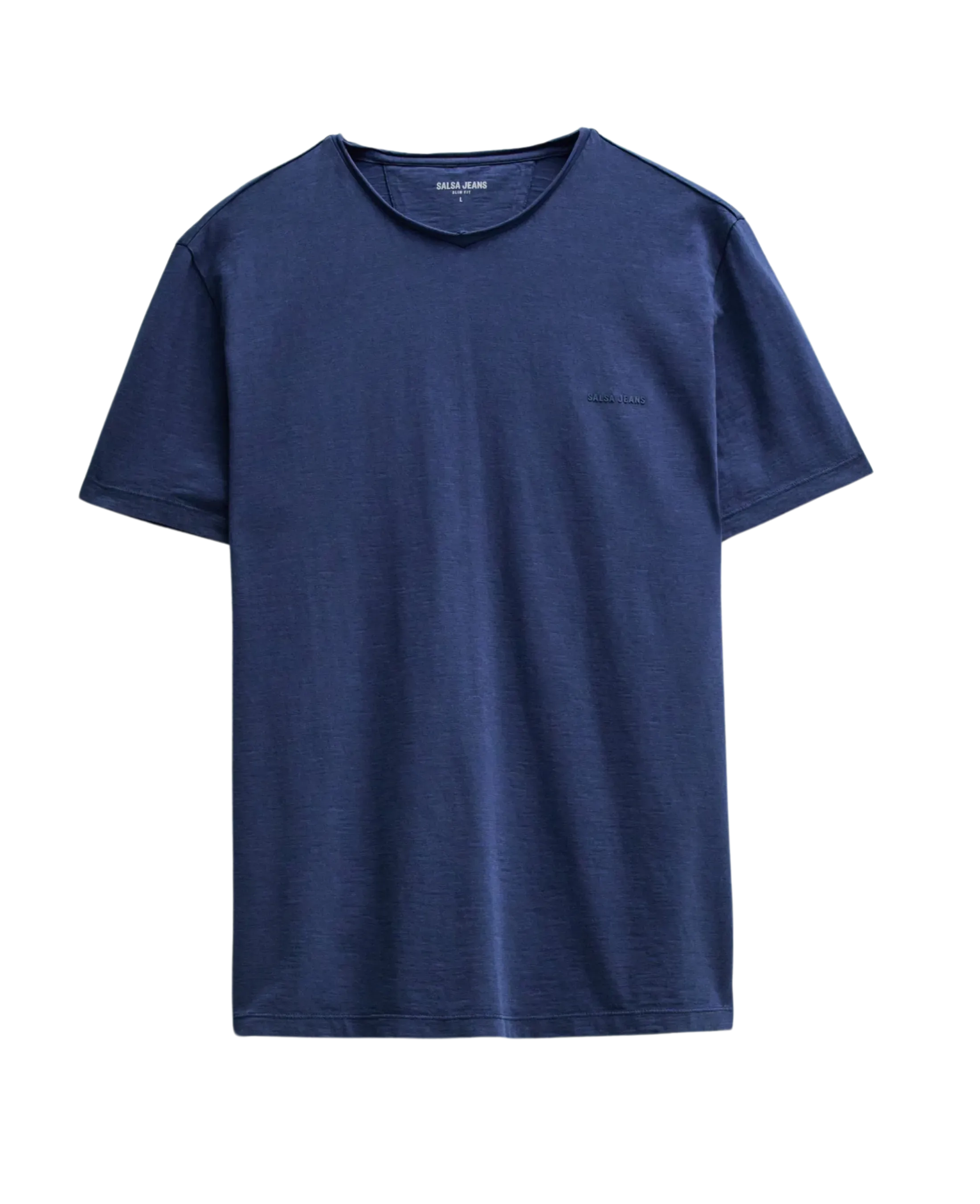 Camiseta SALSA Tintado y Logotipo Azul