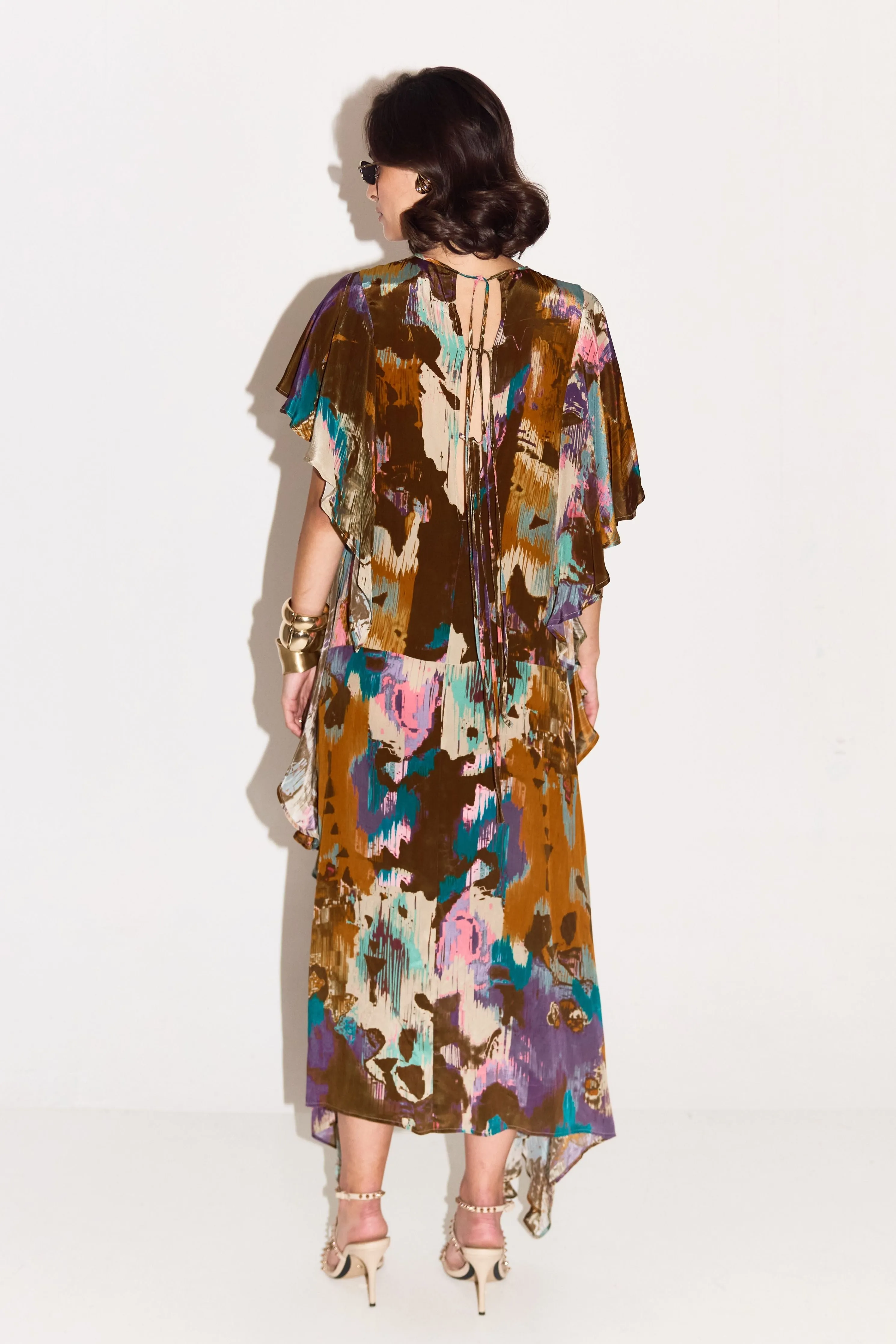 Carla Printed Boxy Dress