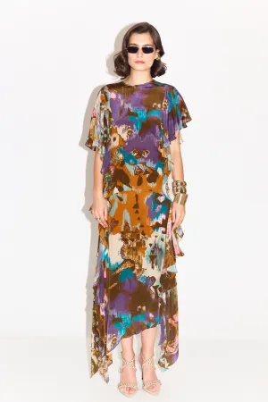 Carla Printed Boxy Dress