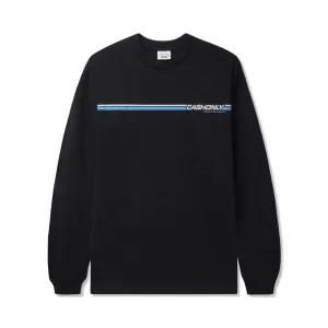 Cash Only 'Motion' Long Sleeve T-Shirt (Black)