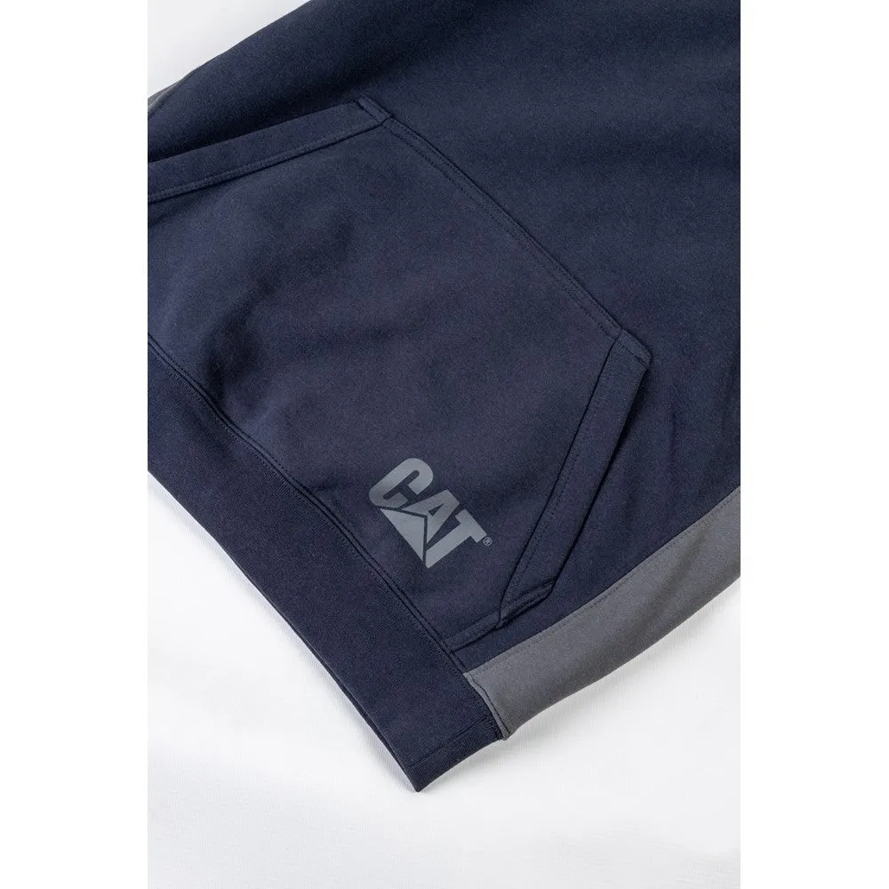 Caterpillar Logo Panel Hooded Sweatshirt