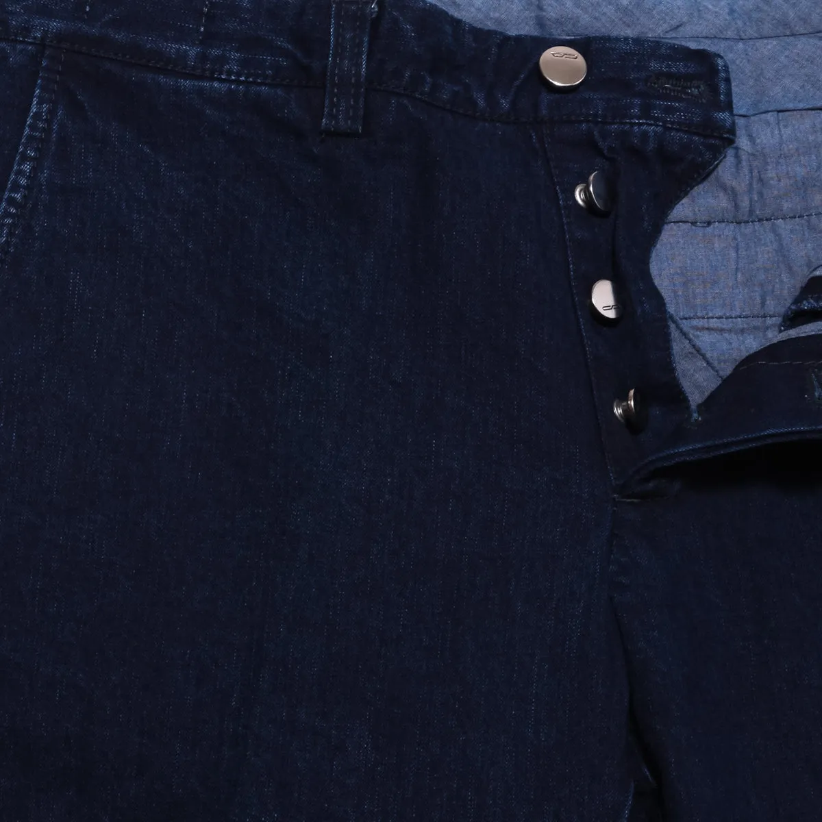 Cesare Attolini Denim Blue Jeans - Slim