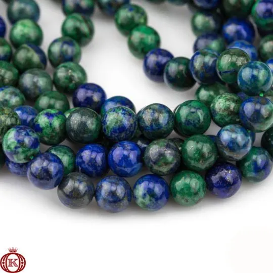 Chrysocolla Beads Smooth Round