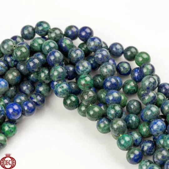 Chrysocolla Beads Smooth Round