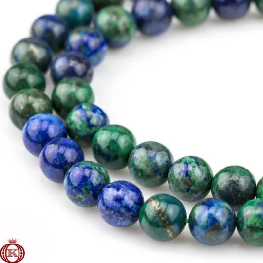 Chrysocolla Beads Smooth Round