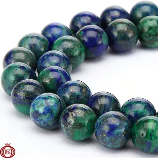 Chrysocolla Beads Smooth Round