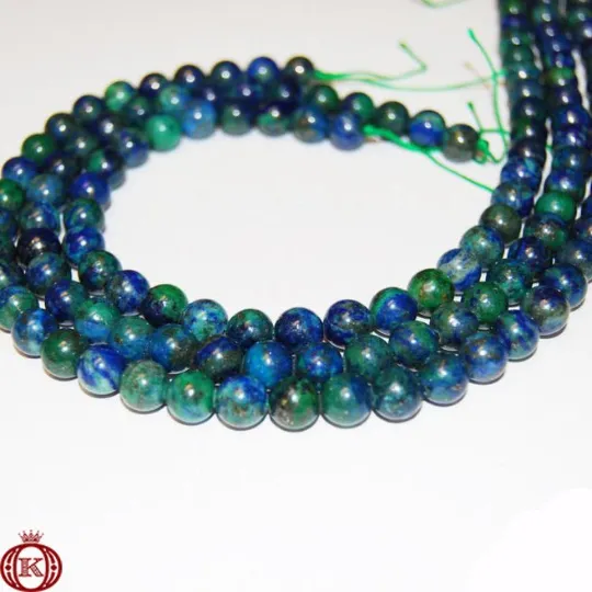 Chrysocolla Beads Smooth Round