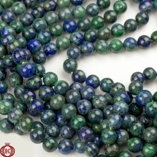Chrysocolla Beads Smooth Round