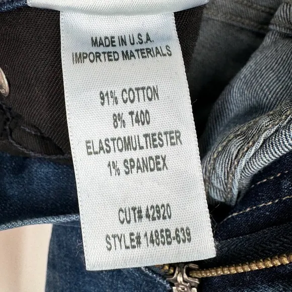 Citizens of Humanity Emannuelle Petite Slim Boot Cut Jeans Raw Hem Size 27