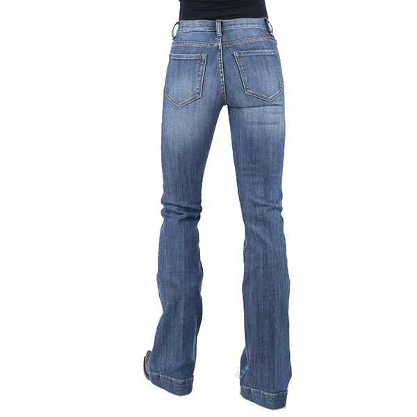 CL11-054-0921-2402 Stetson Jean Plain Back Pkt Wide Leg