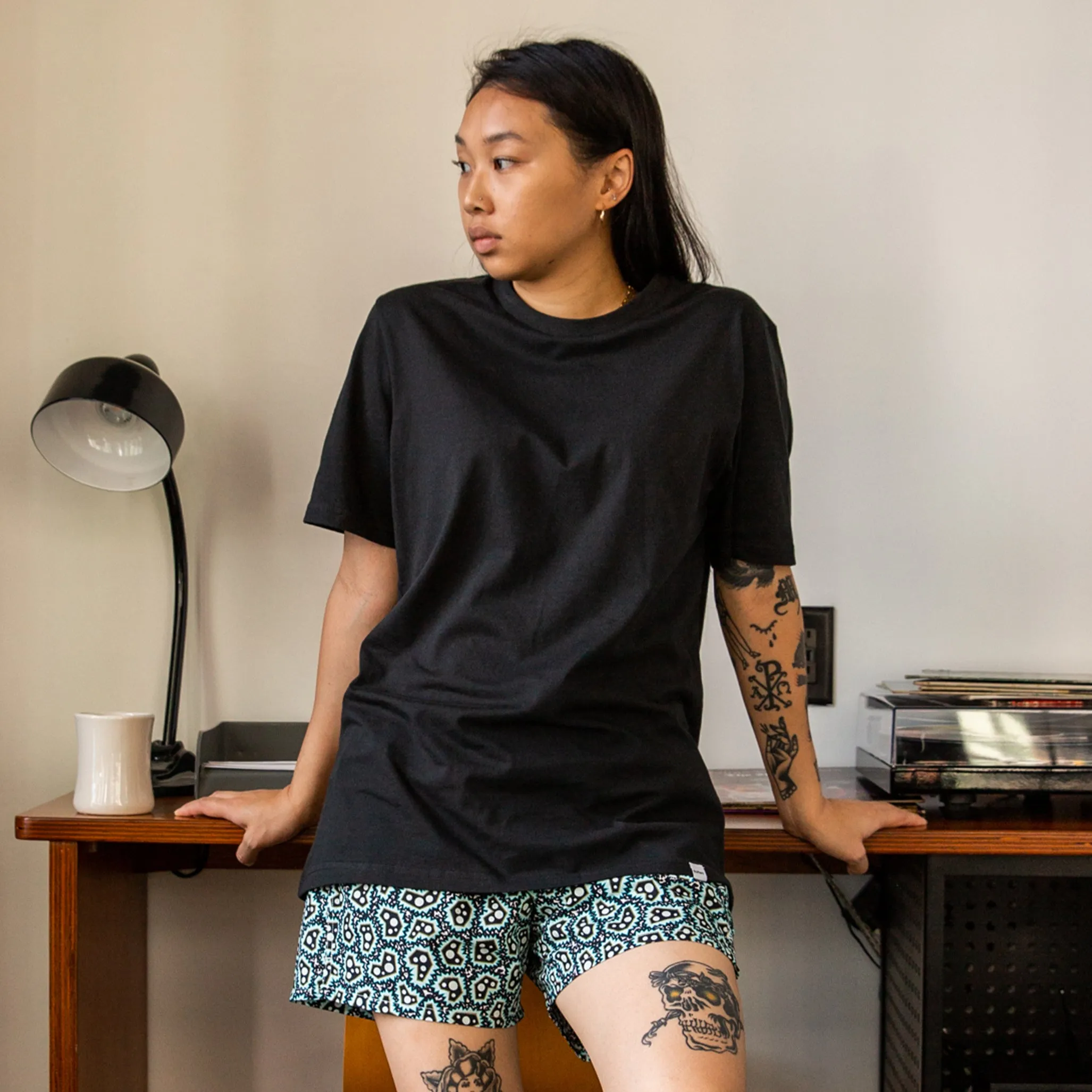 Classic Organic Cotton T-Shirt - Black
