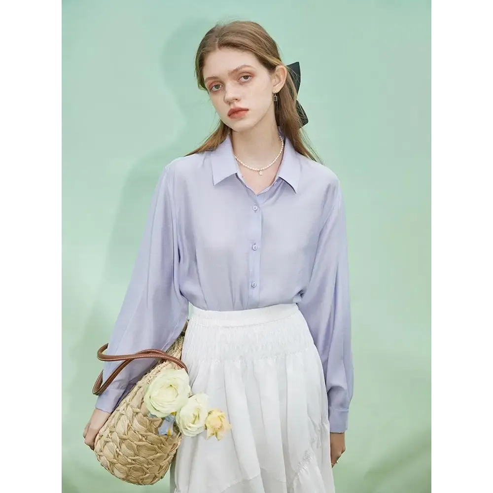 Classic Soft Color Shirt for Elegant Attire