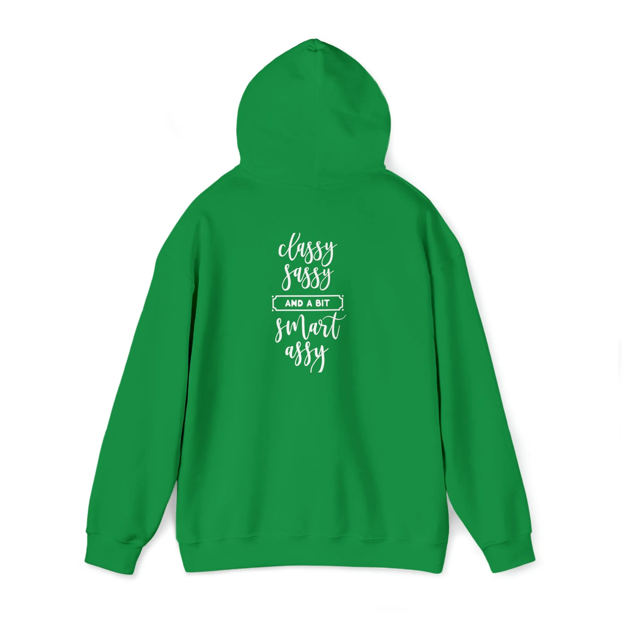 Classy Sassy and a bit smart Assy- Unisex Heavy Blend™ Hooded Sweatshirt