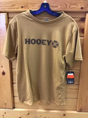 CLHT1407BL-XL-Mustard T Shirt Hooey Lock-Up  Logo